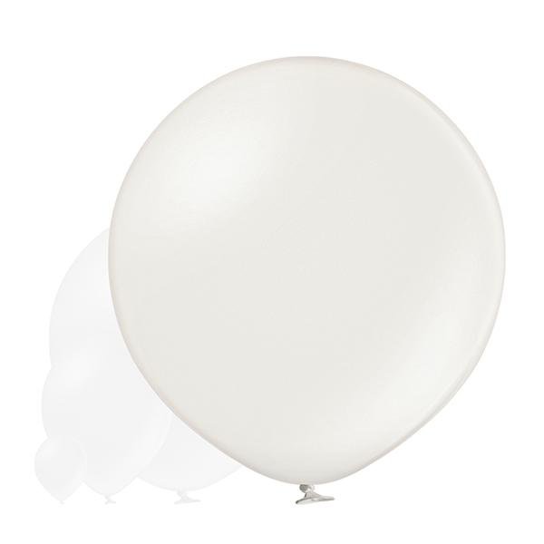 Ballon XXL metallic perle - Latex Ballone Uni XXL metallic