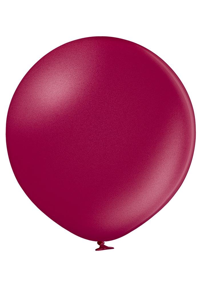 Ballon XXL metallic pflaume - Latex Ballone Uni XXL metallic