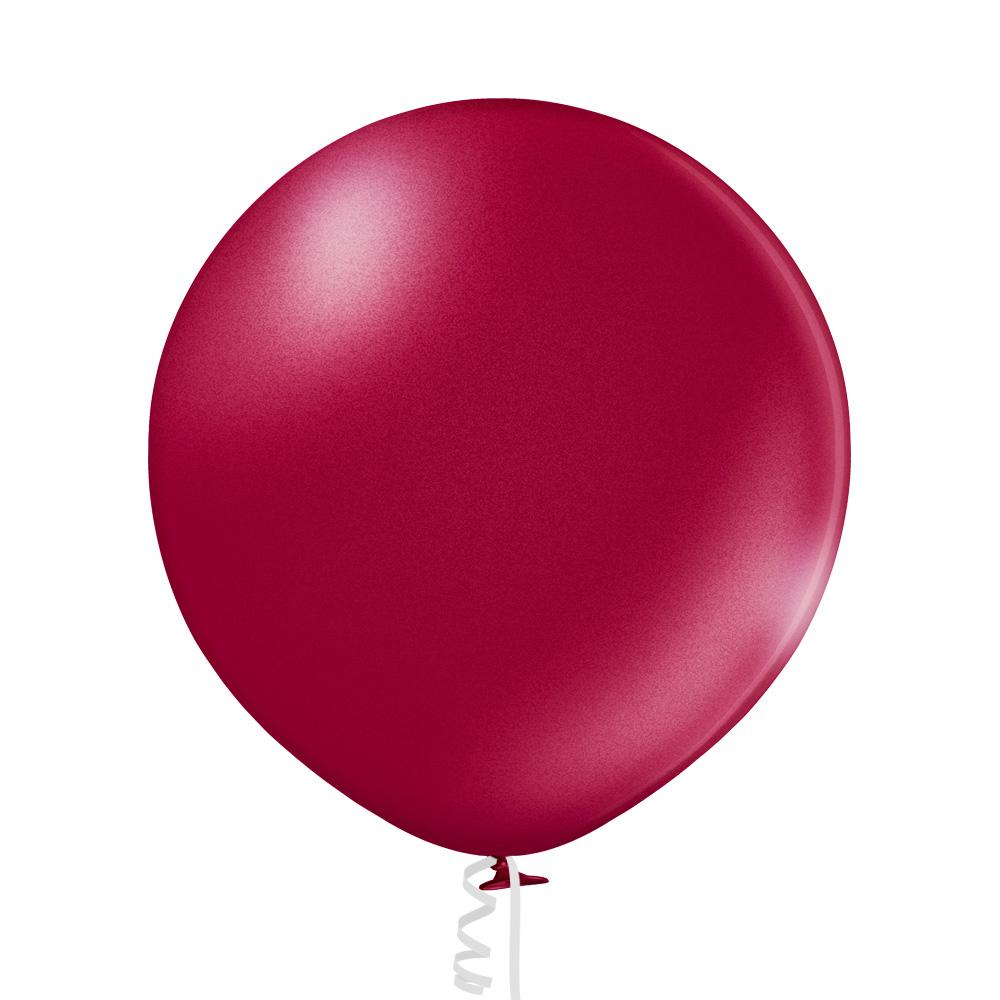 Ballon XXL metallic pflaume - Latex Ballone Uni XXL metallic