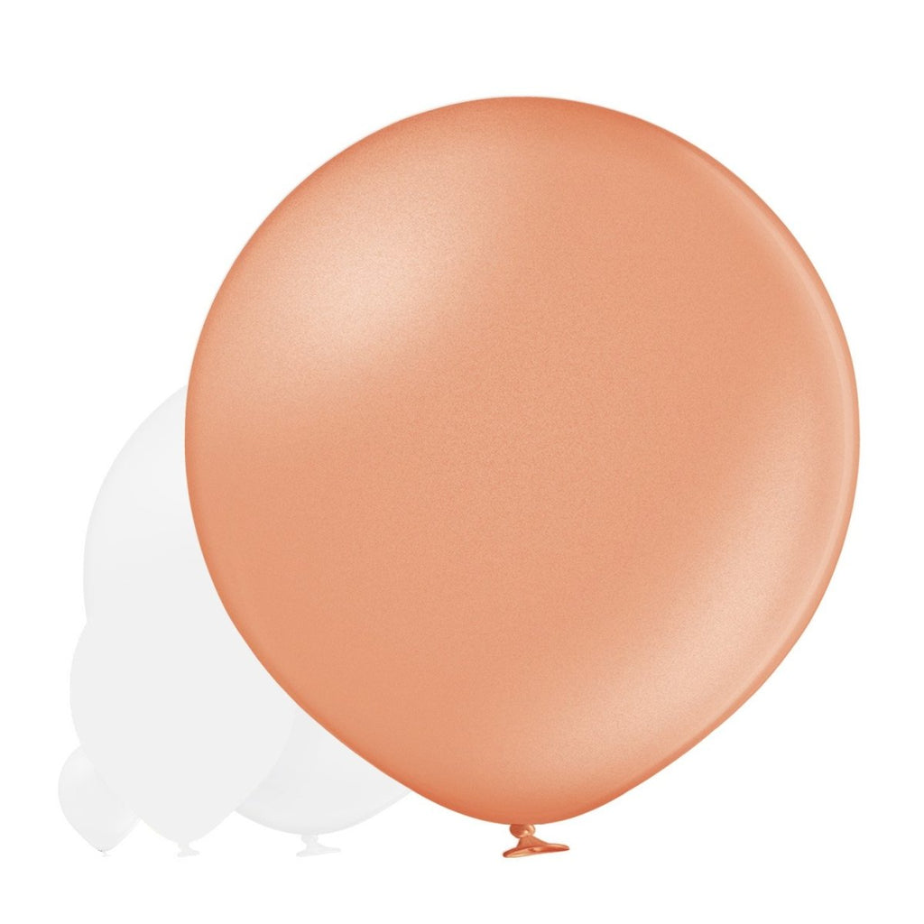 Ballon XXL metallic rosegold - Latex Ballone Uni XXL metallic