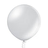 Ballon XXL metallic silber