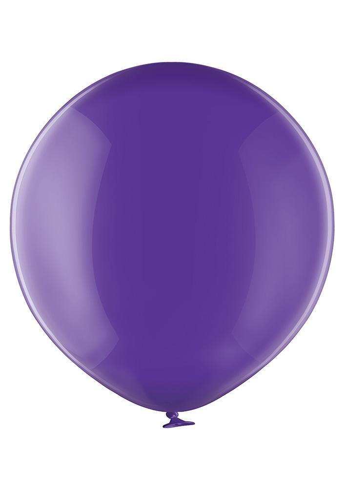 Ballon XXL Quarz lila transparent - Latex Ballone Uni XXL transparent