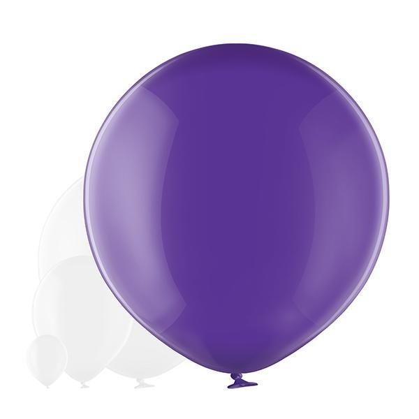 Ballon XXL Quarz lila transparent - Latex Ballone Uni XXL transparent