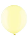 Ballon XXL jaune savonneux transparent 