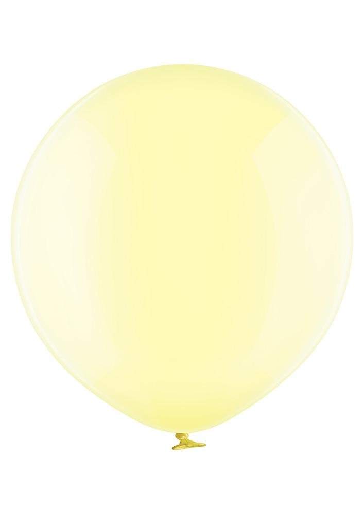 Ballon XXL seifen gelb transparent - Latex Ballone Uni XXL transparent