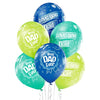 Best Dad Ever Ballon Geburtstag Helium geeignet