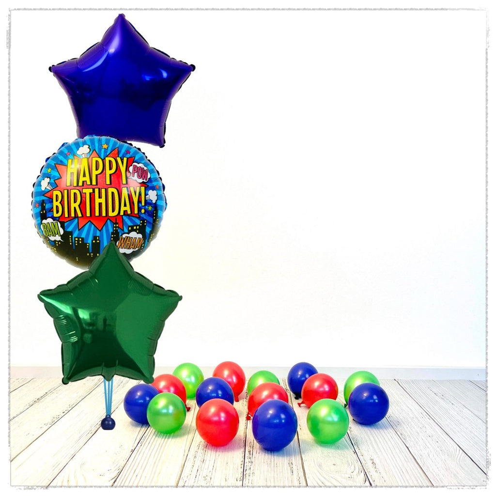 Bouquet zu PJ Masks Gekko Ballon (mit Helium gefüllt) - Bouquet zu Ballone