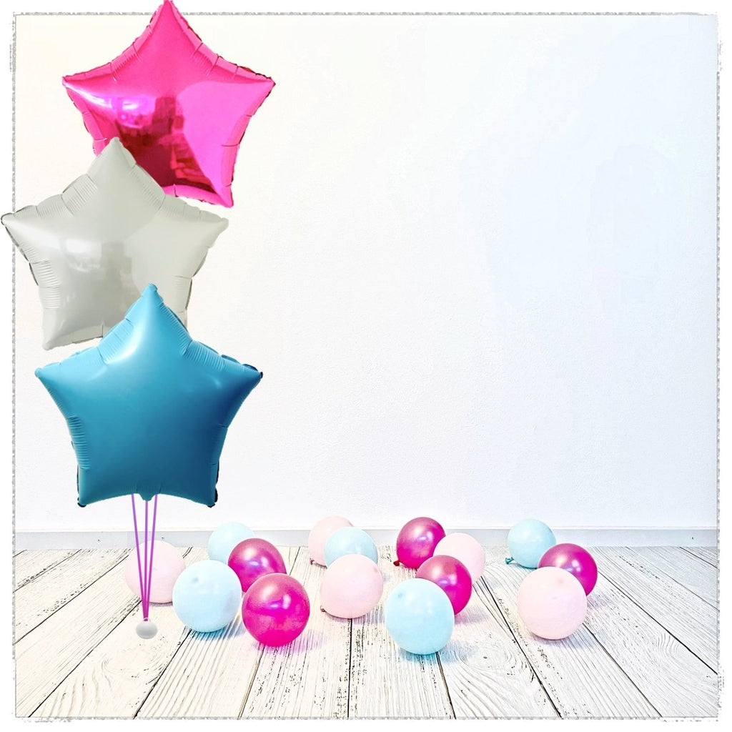 Bouquet zu Singender Prinzessinnen Happy Birthday Ballon (mit Helium gefüllt) - Bouquet zu Ballone
