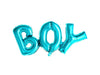 BOY balloon banner light blue 