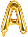 Buchstaben Ballon gold A