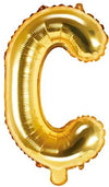 Buchstaben Ballon gold C