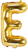 Ballon lettre or E 