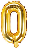 Buchstaben Ballon gold O