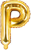 Ballon lettre or P 