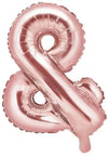 Buchstaben Ballon rosegold &
