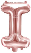 Ballon lettre or rose I 