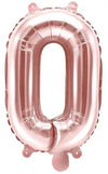 Letter balloon rose gold O 
