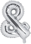 Buchstaben Ballon silber &