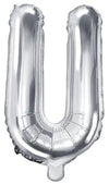 Buchstaben Ballon silber U
