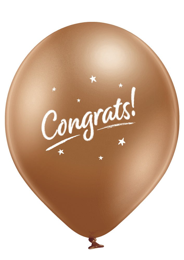 Congrats - Glückwunsch Ballon - Latex bedruckt
