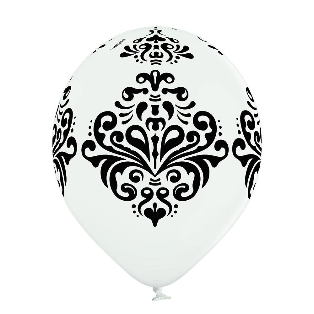 Damask Ballon - Latex bedruckt