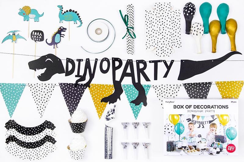 Dino Saurier Party Dekoration Set - Party Set