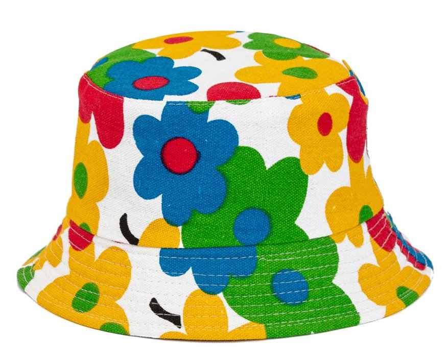 Fischer Hut - Bucket Hat - Blumen - Bucket Hat