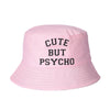 Fisherman Hat - Bucket Hat - Cute but Psycho pink
