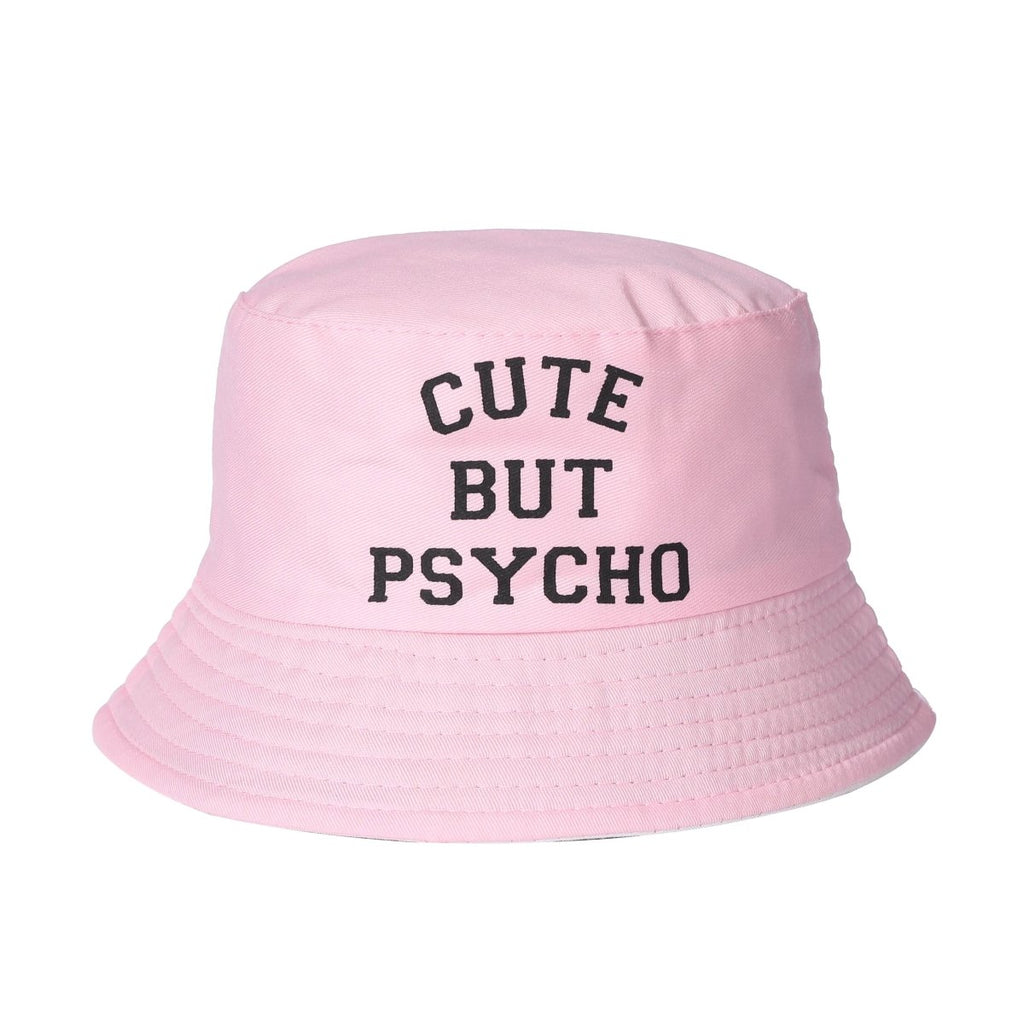 Fischer Hut - Bucket Hat - Cute but Psycho pink - Bucket Hat