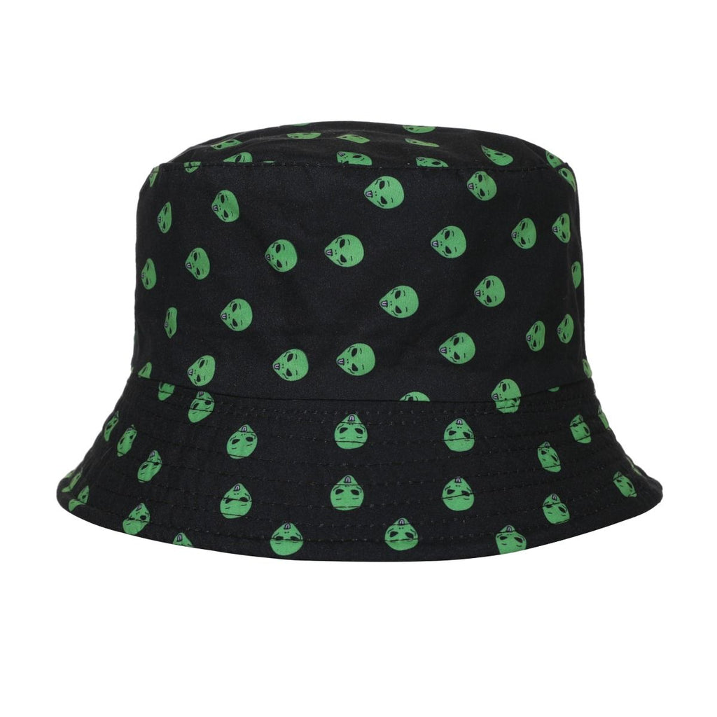 Fischer Hut - Bucket Hat - Grüne Aliens - Bucket Hat
