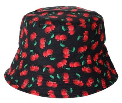 Fischer Hut - Bucket Hat - Kirschen / Cherry - Bucket Hat