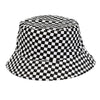 Fisherman Hat - Bucket Hat - Black and White
