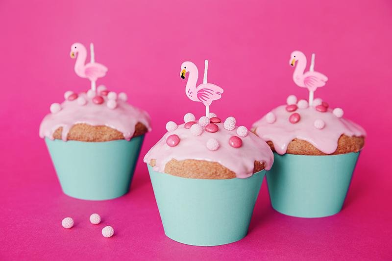 Flamingo Geburtstagskerzen - Kerzen