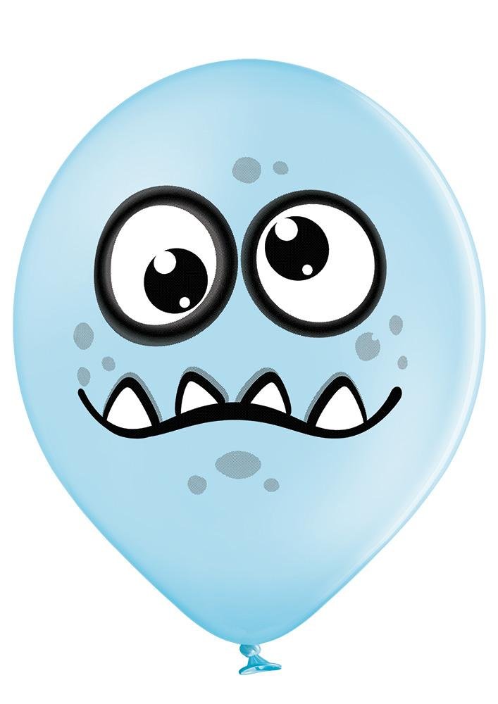 Funny Monsters Ballon - Latex bedruckt