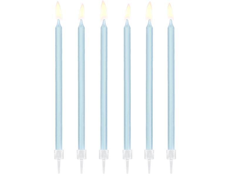Geburtstagskerzen hellblau - Kerzen