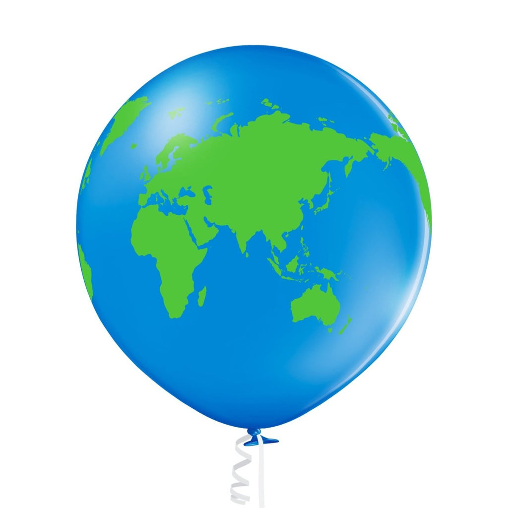 Globus Ballon XL - Latex bedruckt