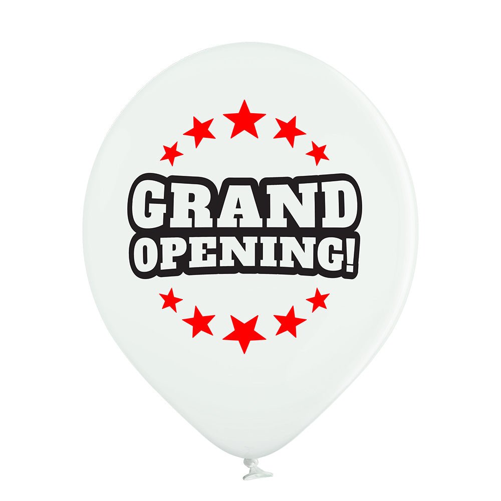 Grand Opening - Neueröffnung Ballon - Latex bedruckt