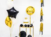 Happy Birthday 30 gold Ballon (mit Helium gefüllt) - Happy Birthday Helium rund