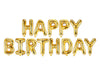 Joyeux Anniversaire XL Balloon Banner or 