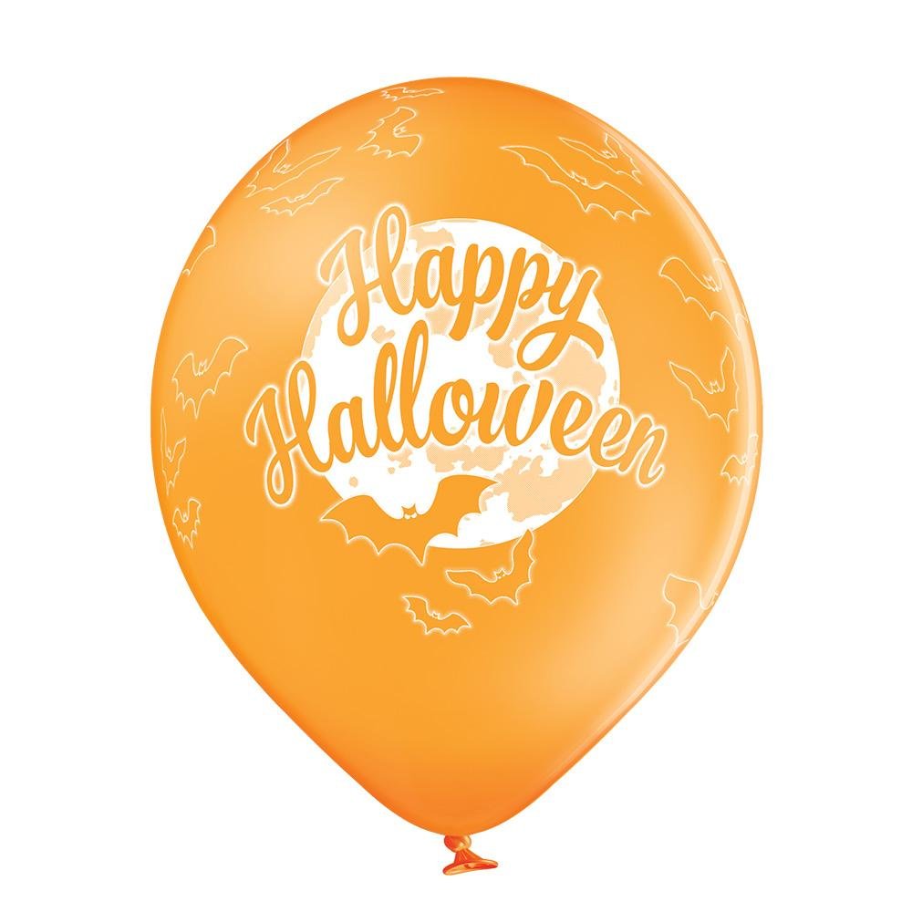 Happy Halloween Ballon - Latex bedruckt
