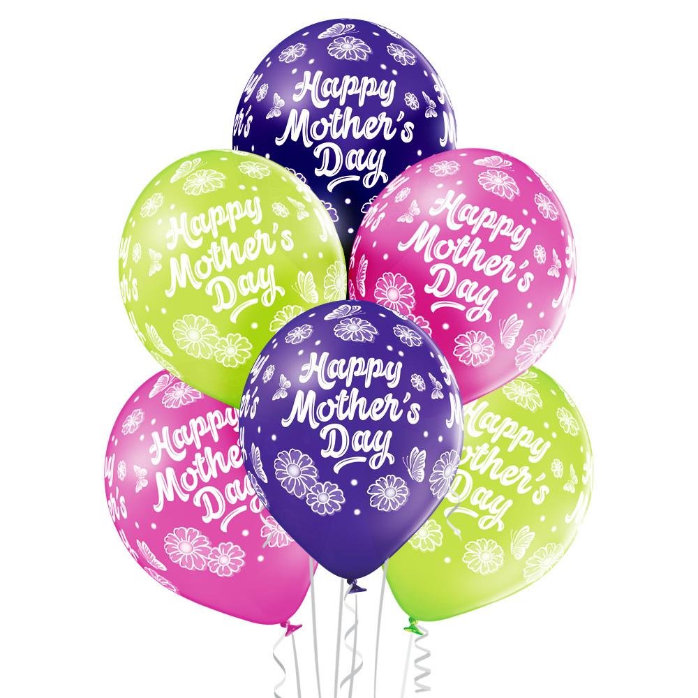 Happy Mothers Day Ballon - Latex bedruckt
