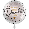Ich wollte einfach Danke sagen Ballon (mit Helium gefüllt)
