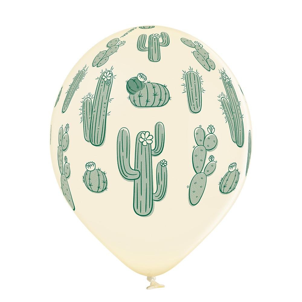 Kaktus Ballon - Latex bedruckt