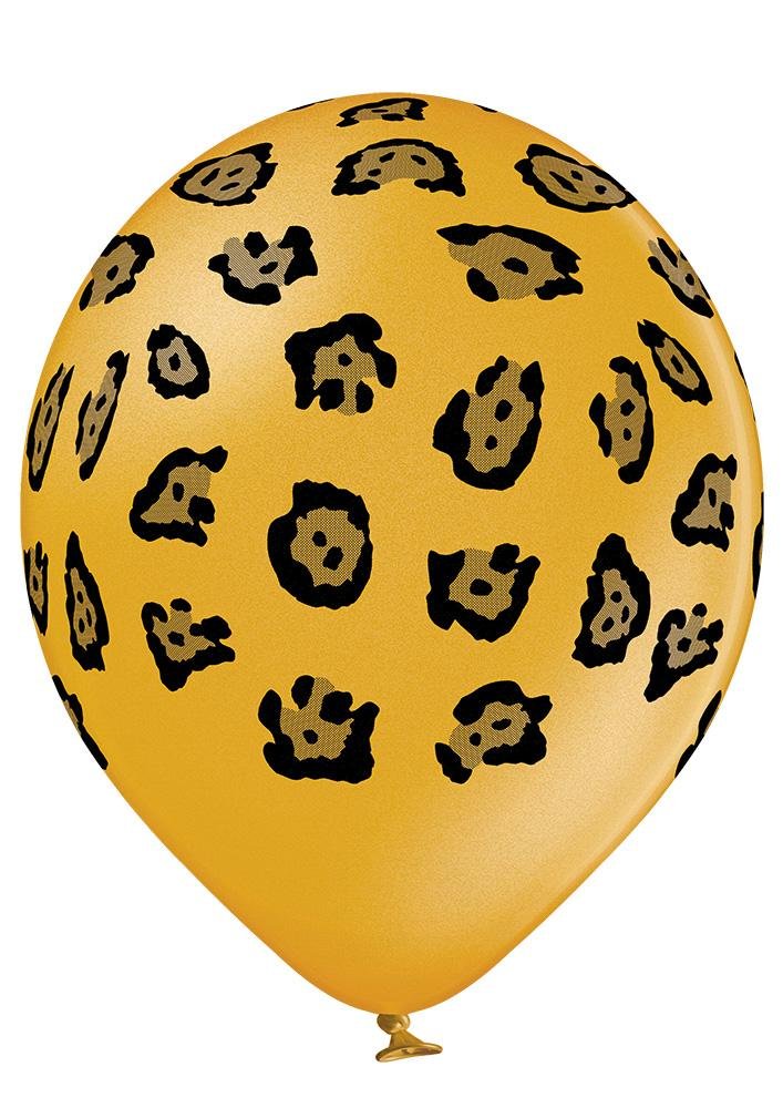 Leopard Spots Ballon - Latex bedruckt