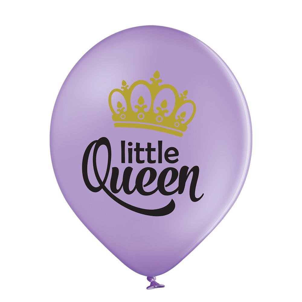Little Queen Ballon - Latex bedruckt