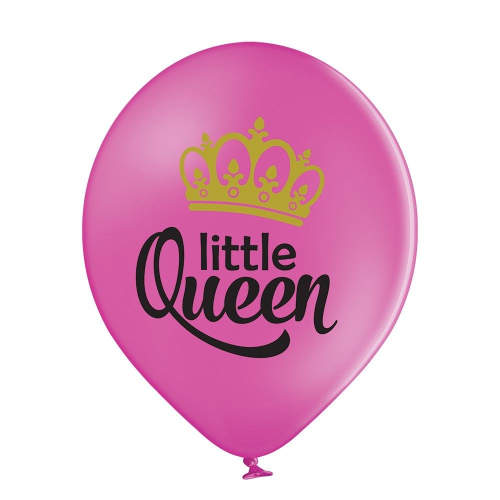 Little Queen Ballon - Latex bedruckt