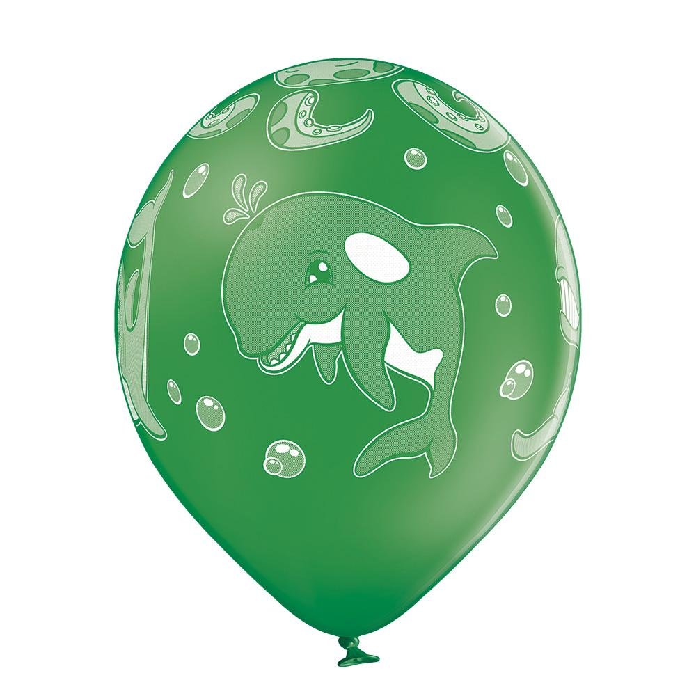 Marine Tiere Ballon - Latex bedruckt