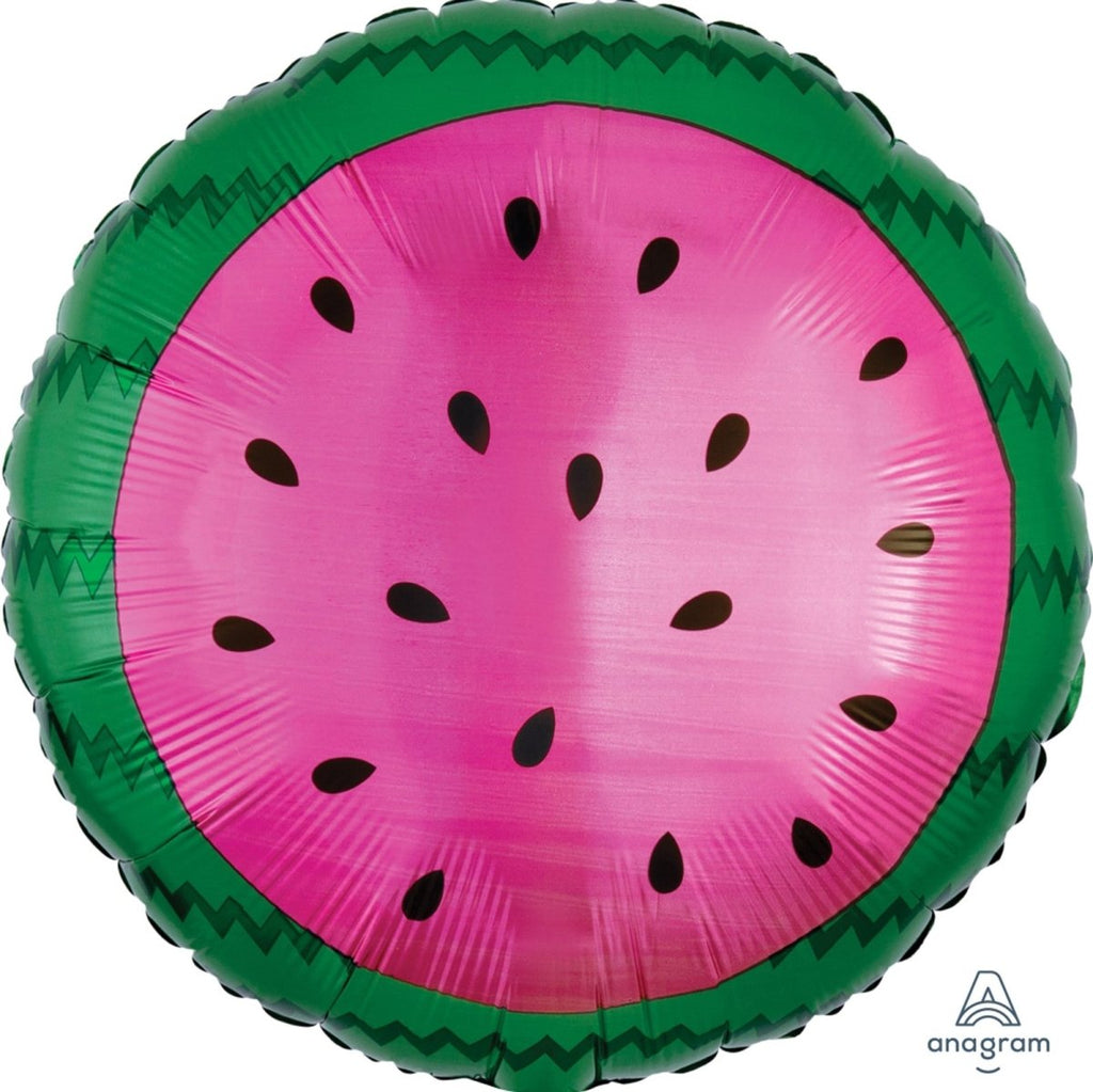 Melonen Ballon (mit Helium gefüllt) - Special message helium rund