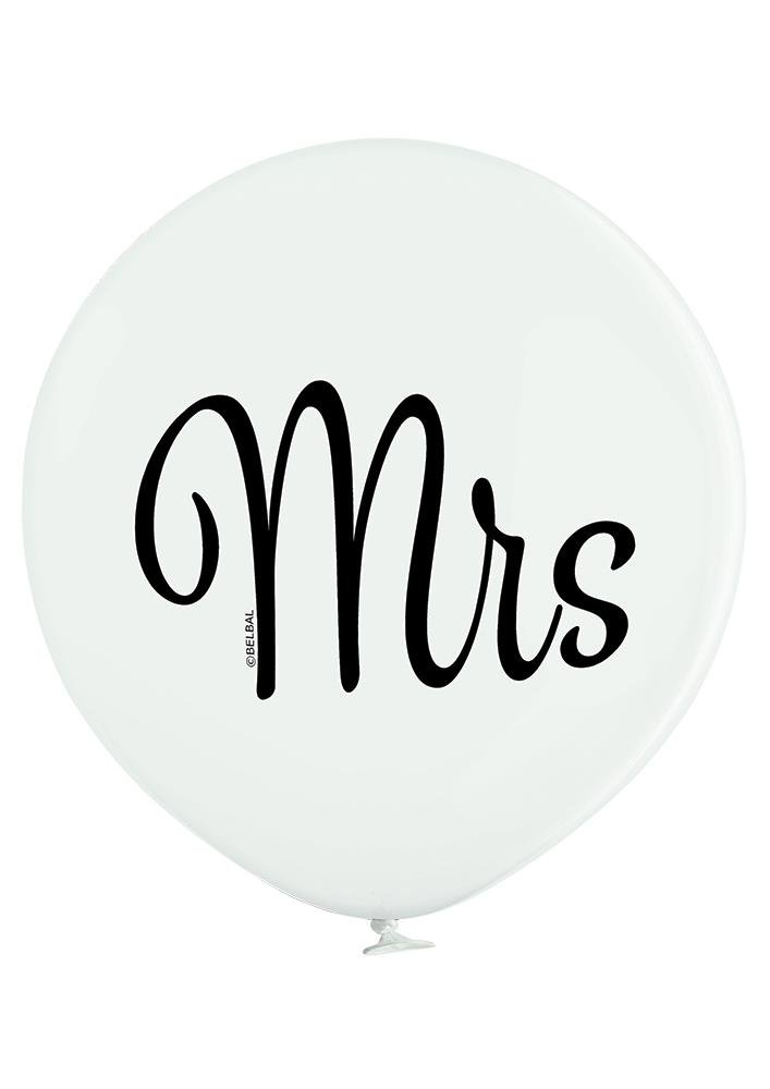 Mrs Ballon XL - Latex bedruckt XL