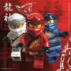 Serviettes ninjago 